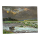 After the storm, oil on canvas signed 1969