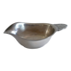 Sauciere art deco en métal argente orfè christofle