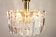Brass lamp with Murano glass, Palazzo, Kalmar, Austria, 1970s.