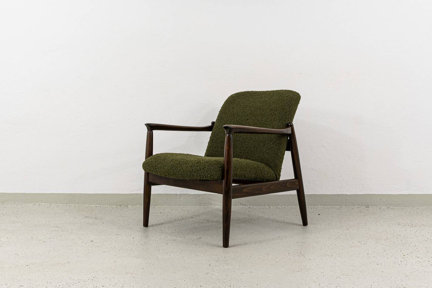 Vintage armchair GFM-64 by Edmund Homa, GFM, Poland, 1960s