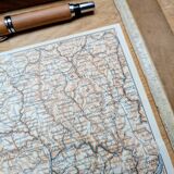 Printed in 1910, Luxembourg and its surroundings.