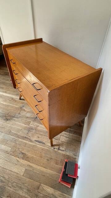 COMMODE Pieds Compas VINTAGE