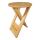 Folding pine stool - Design attributed to Adrian Reed or Pierre Lota - 1980