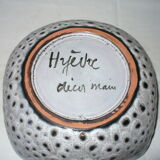 salad bowl - hyèvre ceramic fruit cup from the 50s