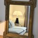 Large golden Napoleon mirror