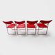 Lot de 4 chaises pliantes IKEA vintage – Circa 1970