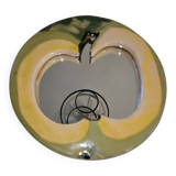 Ceramic apple mirror, 1970