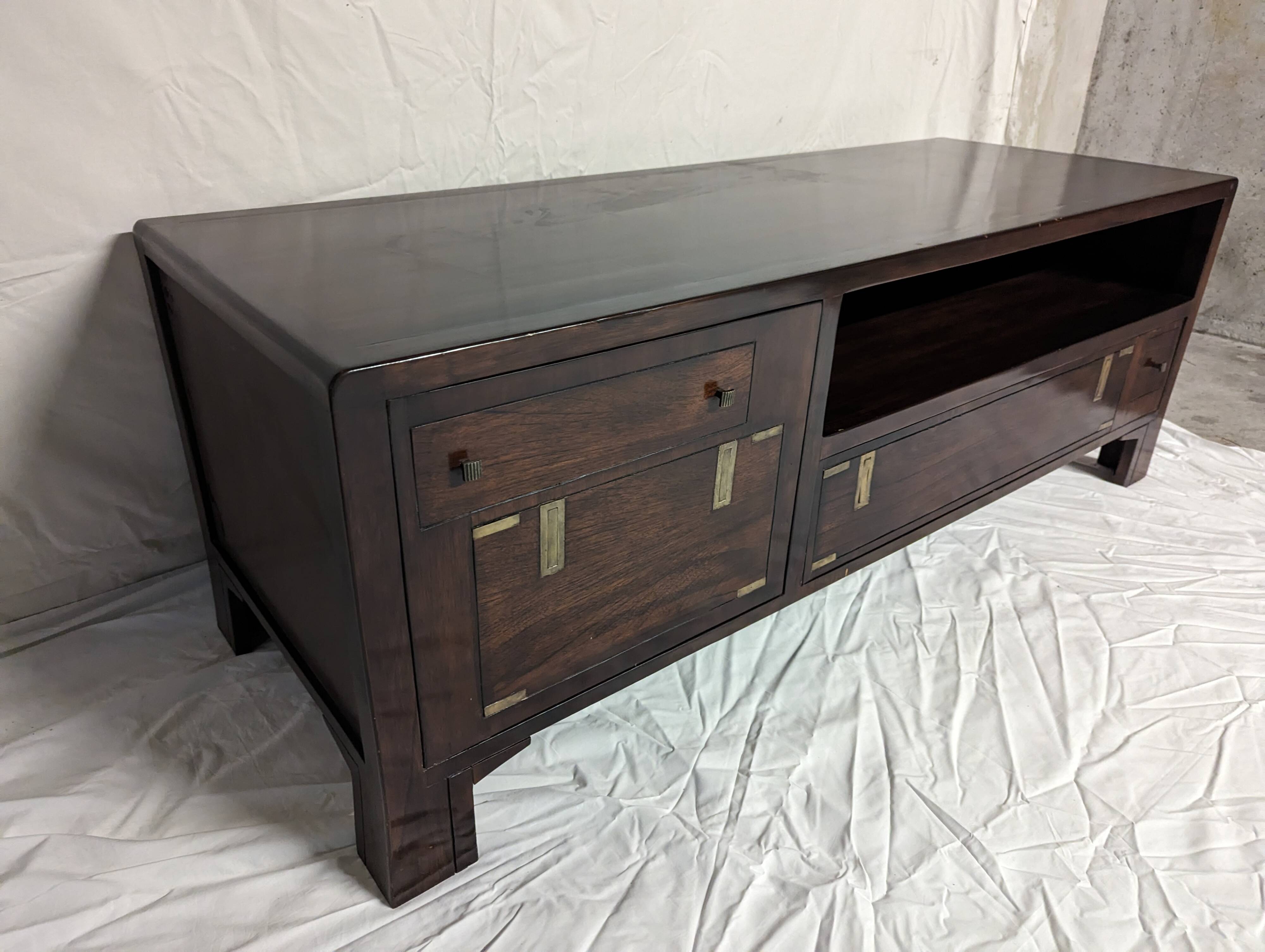 Antique TV cabinet