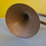 Antique French Copper Hunting Horn, Late 19th Century.
