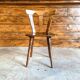 Lot de 2 chaises bistrot vintage