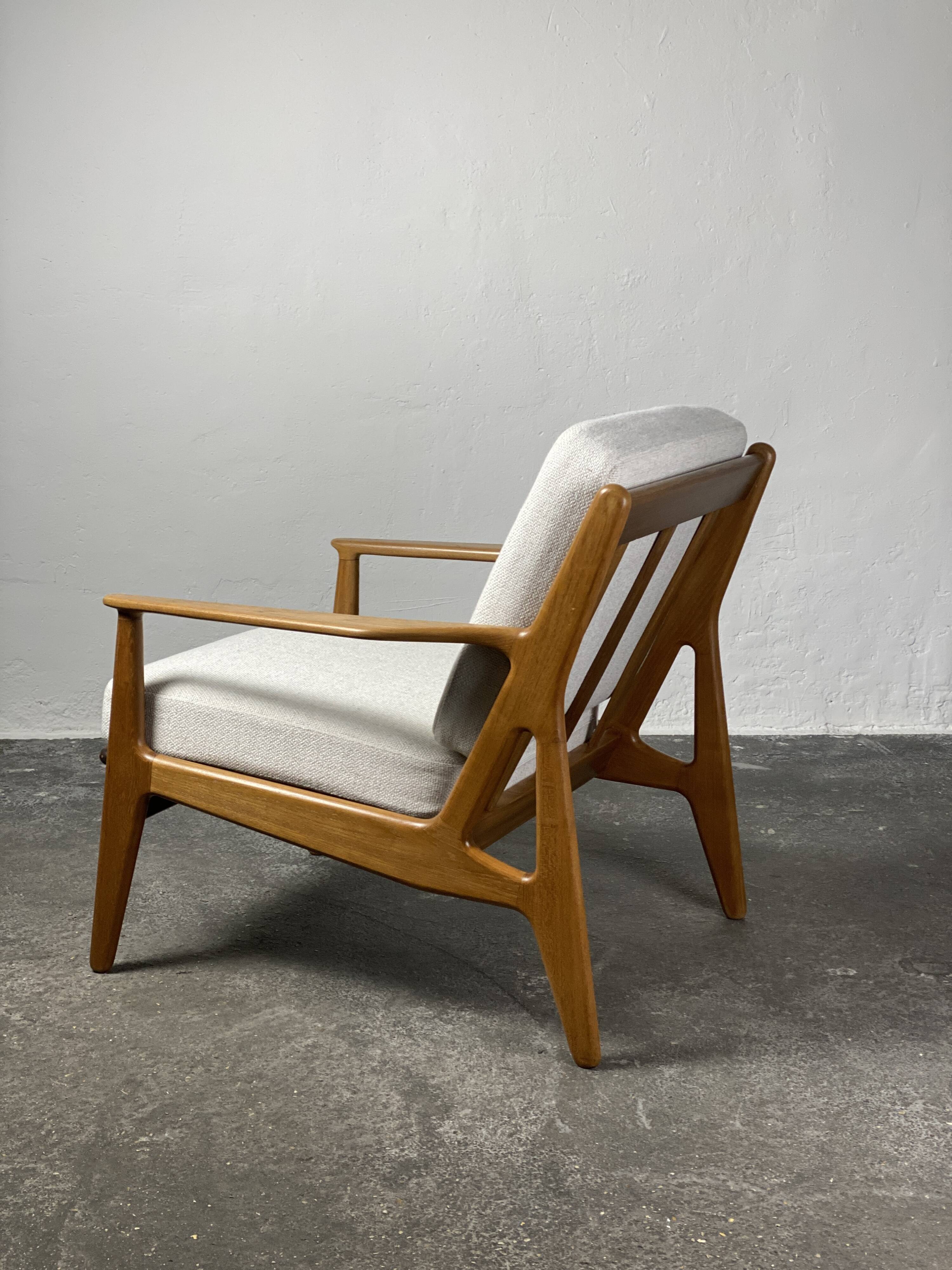 Lounge Chair Arne Vodder – Model No. 6 – Teak – Denmark, 1960s