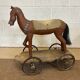 Very old pulling horse popular art