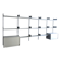 Wall Shelving Unit model 606 by Dieter Rams for Vitsoe. 1960s