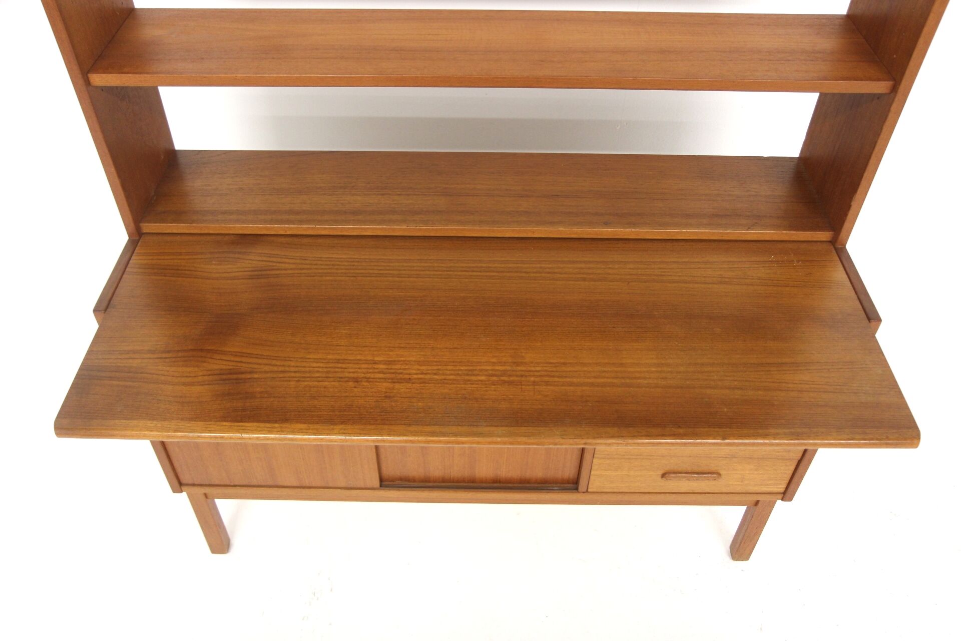 Secrétaire scandinave en teck, Suède, 1960