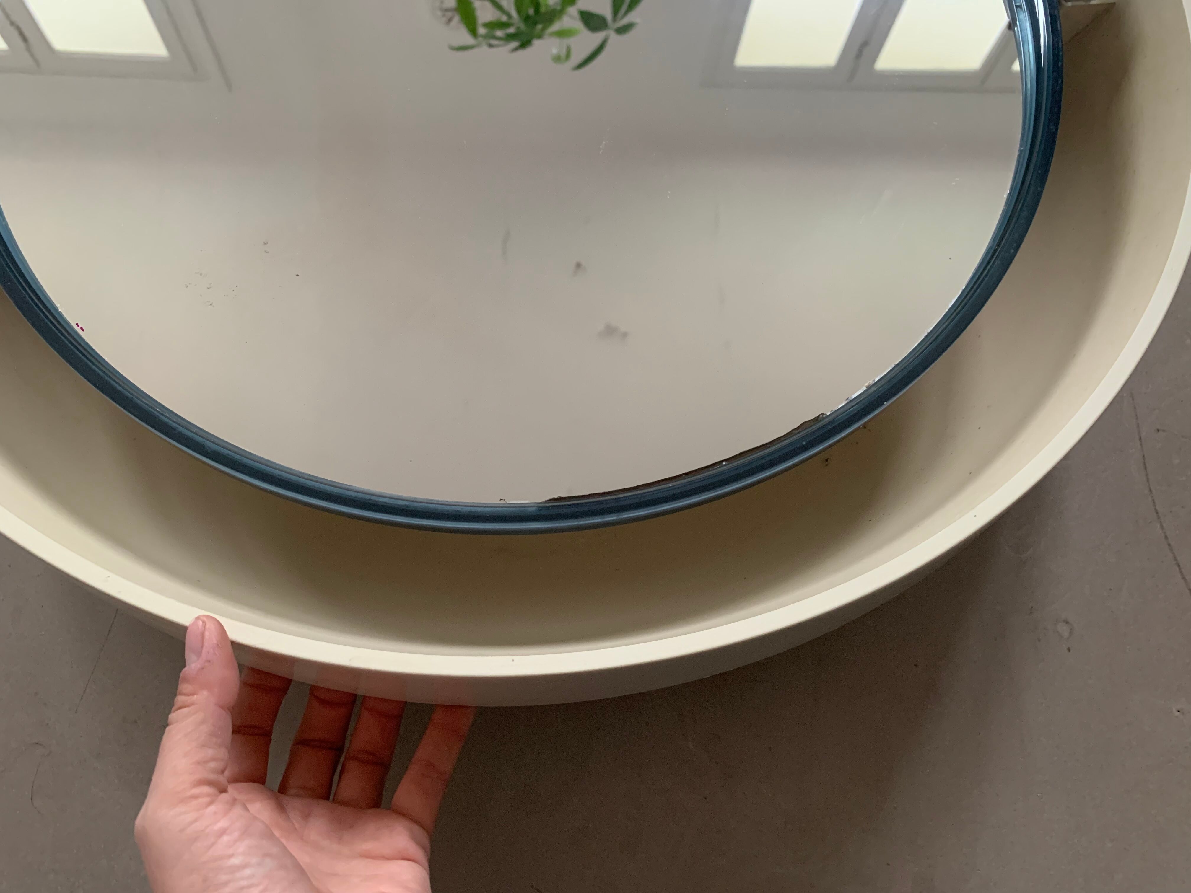 Allibert vintage light mirror 62cm