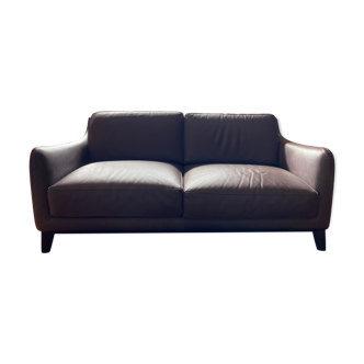 Roche Bobois Brisbane leather sofa