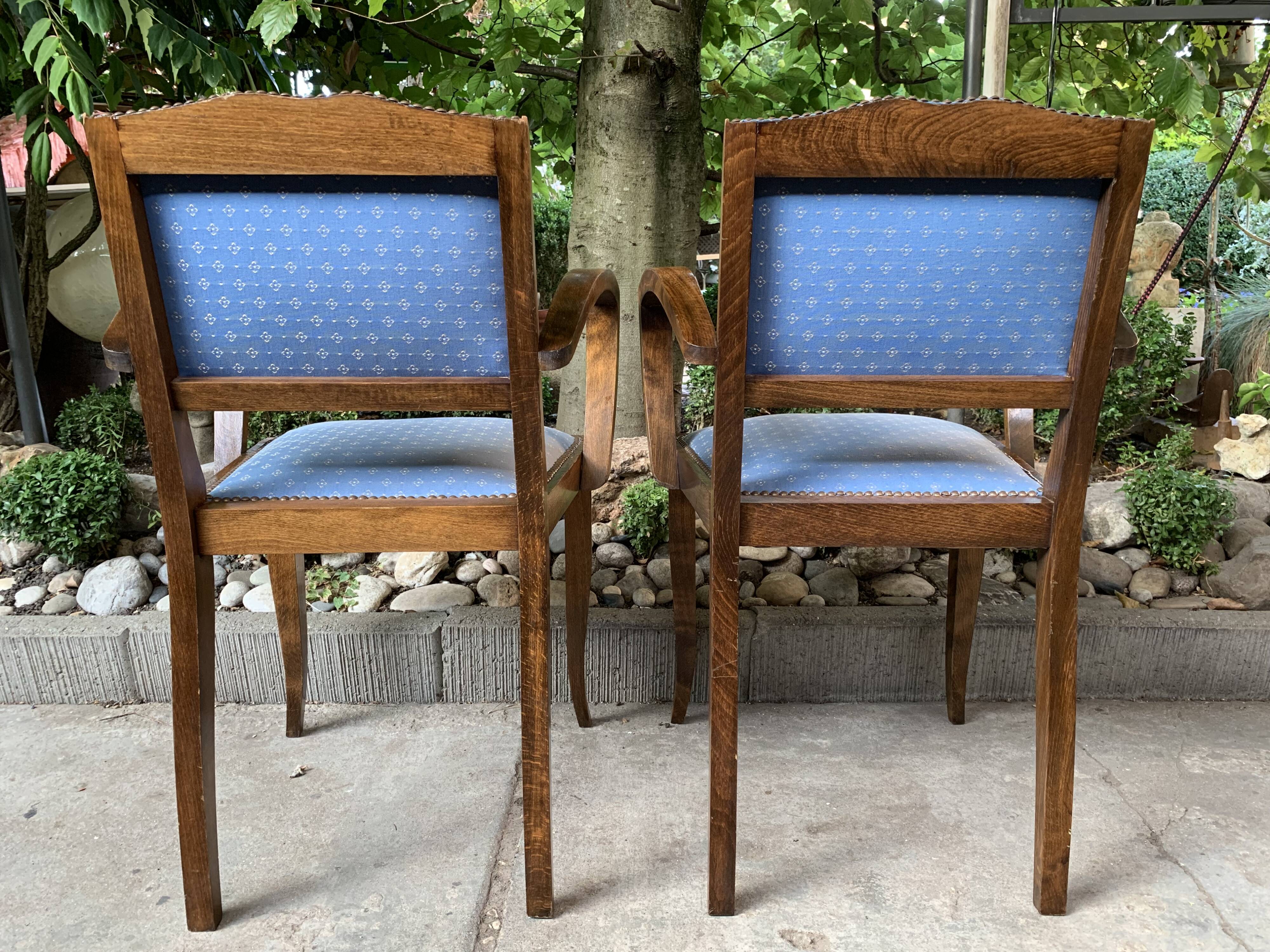 Art Deco bridge chairs