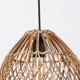 Rattan ceiling light