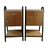 Pair of boarding bedsides 1950s