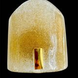 Murano Due pair of appliques with gold inlay, Italy 1990.