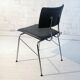 Set of six Sparta leather chairs by Christoph Hindermann for Dietiker, 1990s.