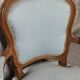 Fauteuils cabriolet Louis XV retapissés
