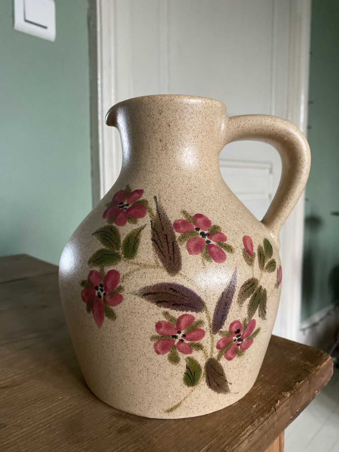 Pichet carafe en céramique Jeanne Poët Laval