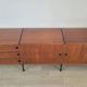 Vintage ARP Minvielle edition teak sideboard, Guariche design, 1960