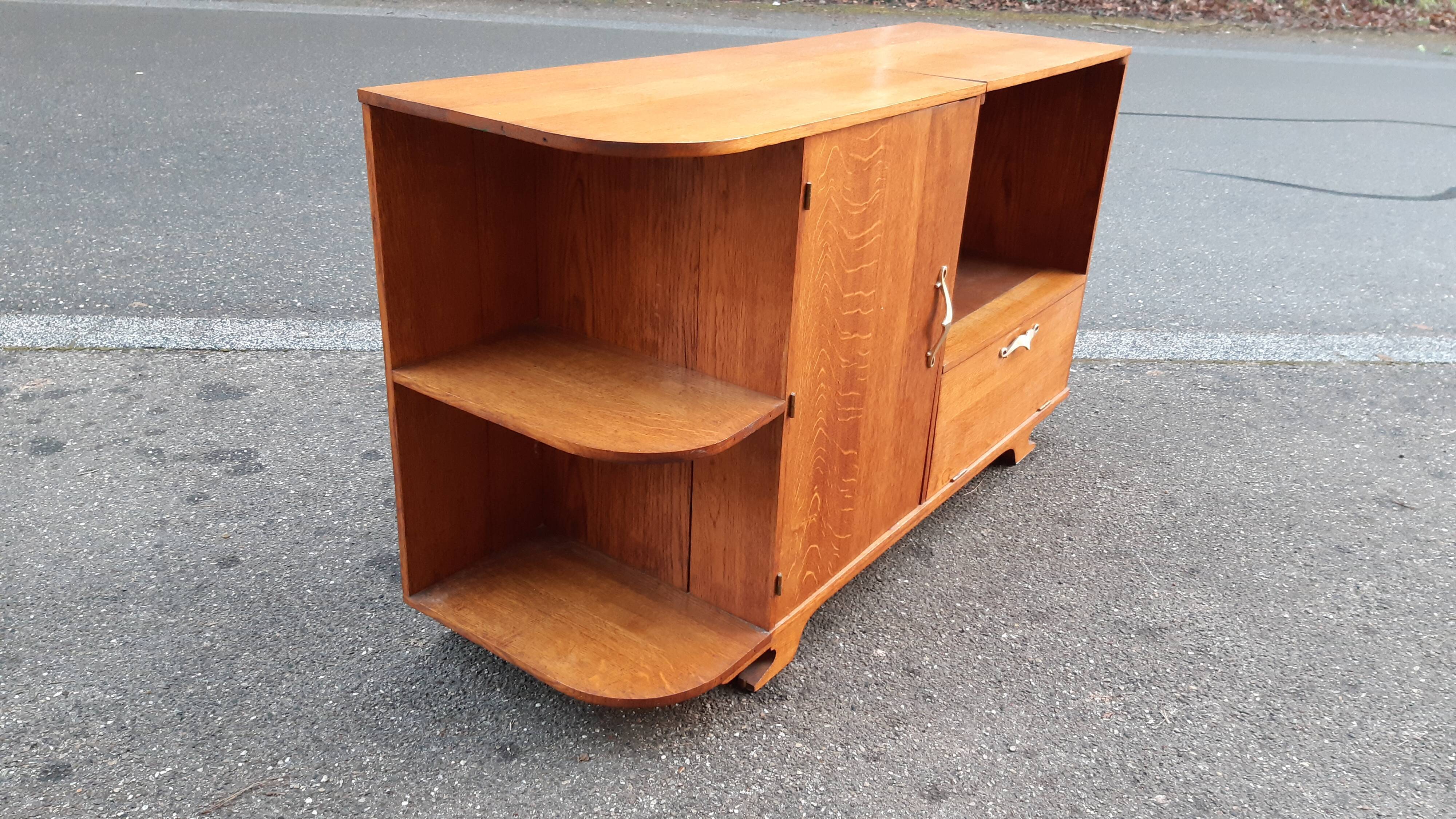 Enfilade furniture hi-fi art deco 1950