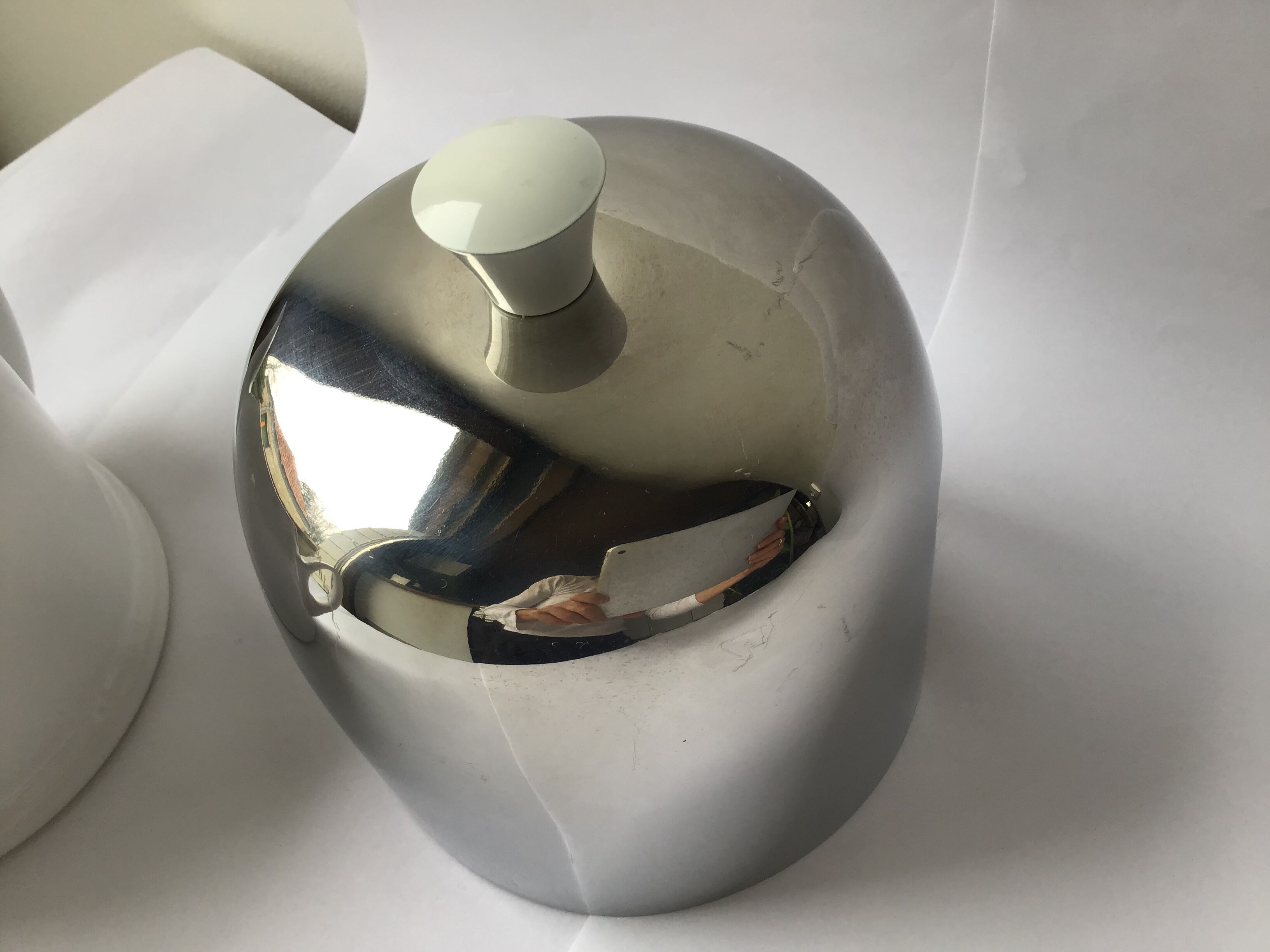 Insulating teapot Salam-Tea Guy Degrenne porcelain 4 cups