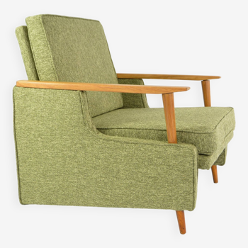 Fauteuil carré géométrique vert