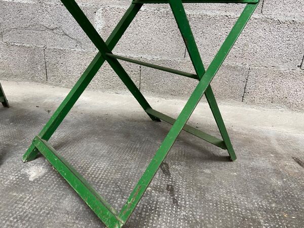 2 chaises bistrot brasserie bière moritz pfaffenhoffen café terrasse pliante 1930