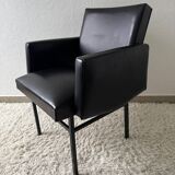 Black armchair, 50s design