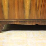 Bahut art deco walnut around 1940