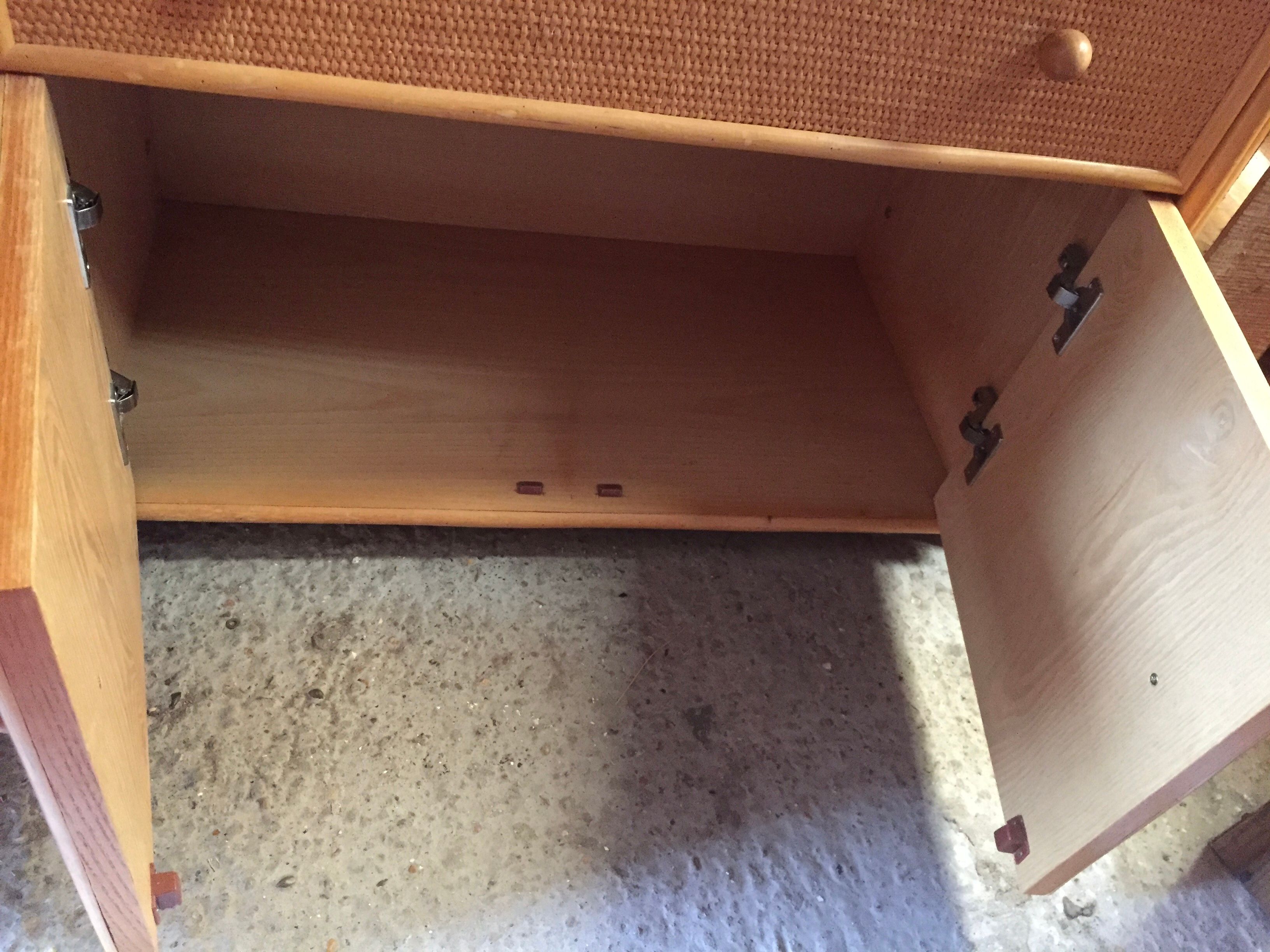 Wicker & rattan bookcase