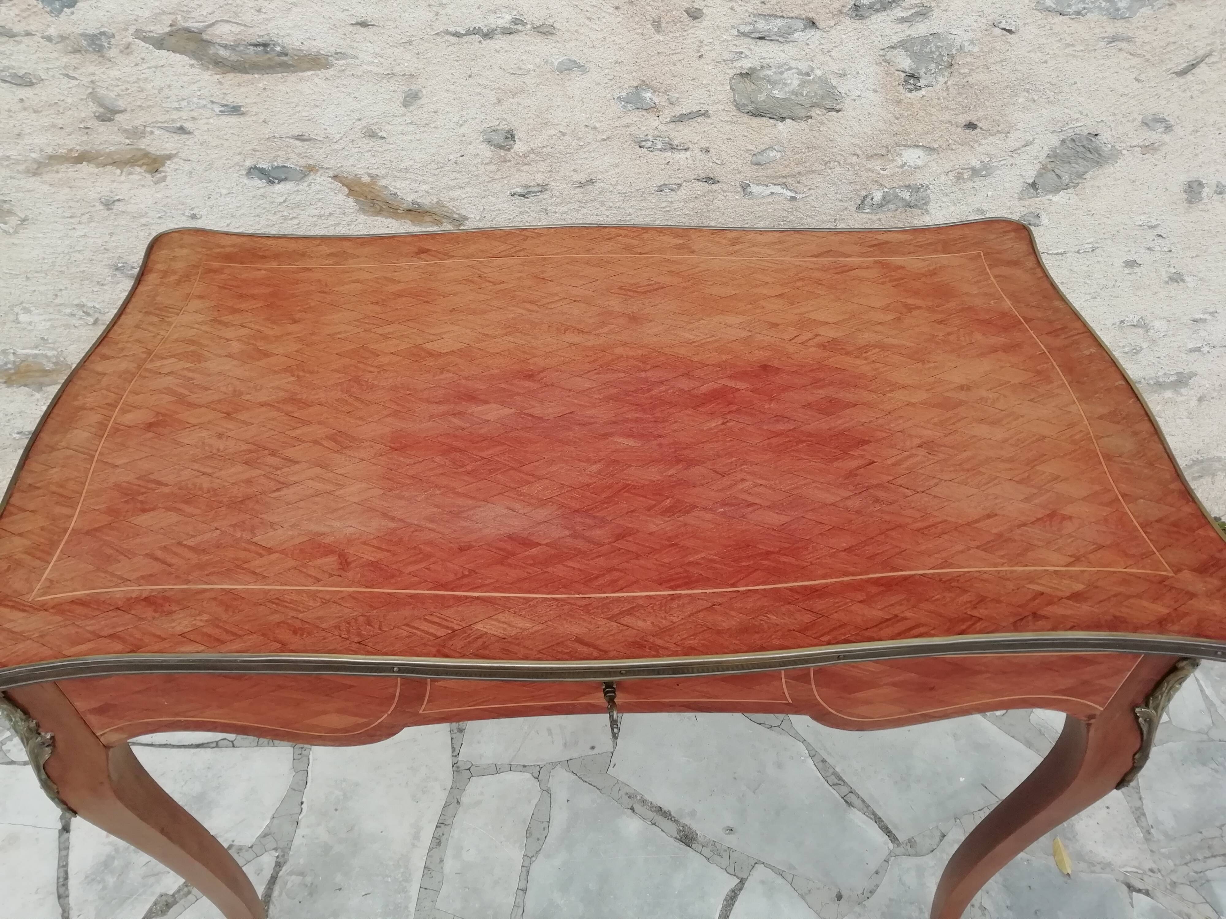 Louis XV style flat desk