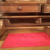 Folding desk buffet in solid oak from the 19th century, restored in the 19th century
