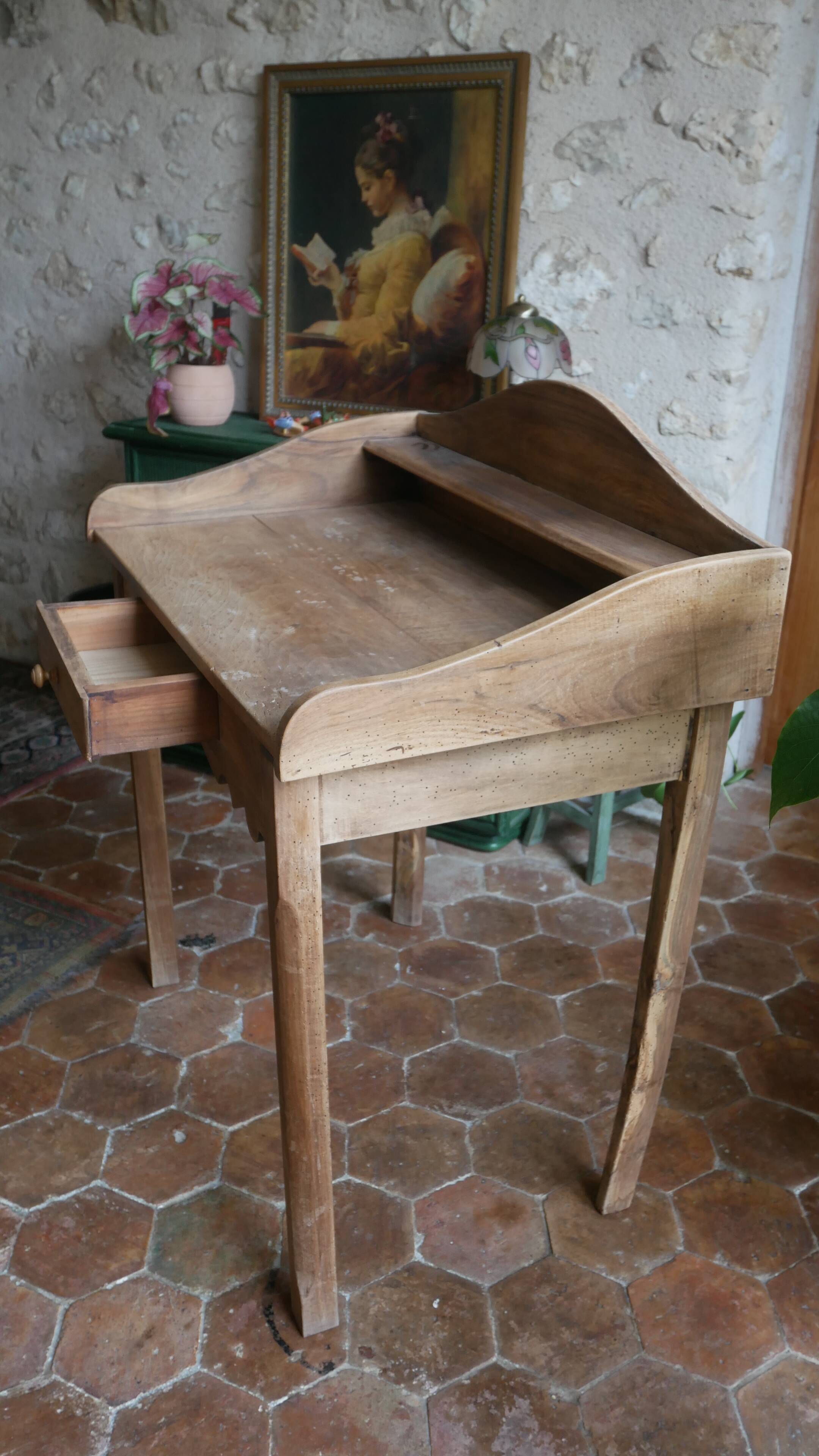 Antique wooden desk