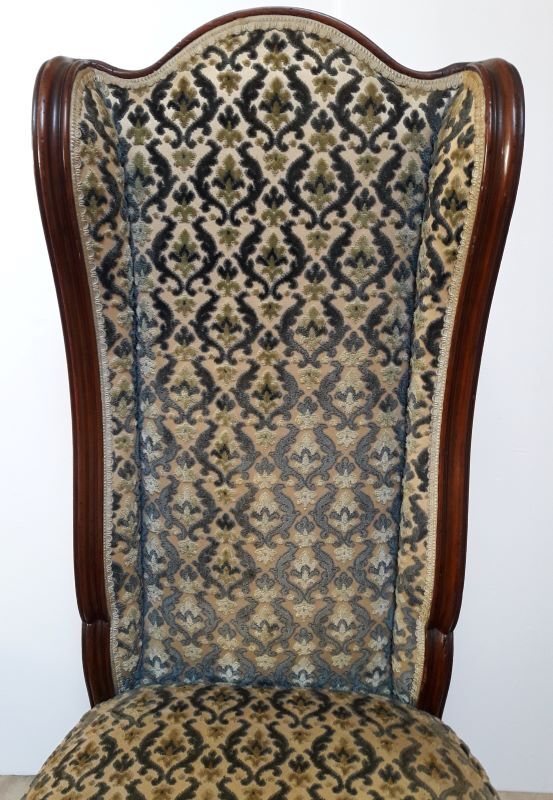 Heater stamped 19th century Louis XV Firecorner Chair