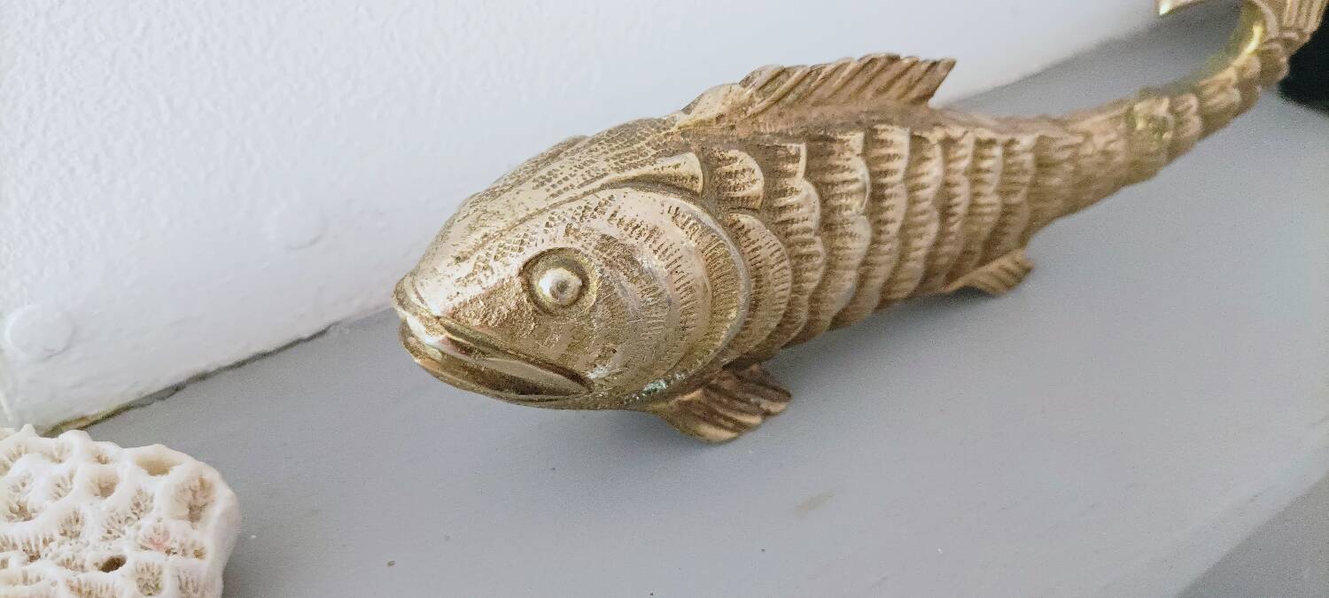 Brass fish