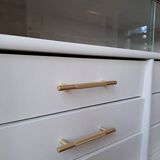 Compass foot chest of drawers