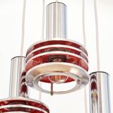 Space Age Cascading Pendant from Polam, 1960s