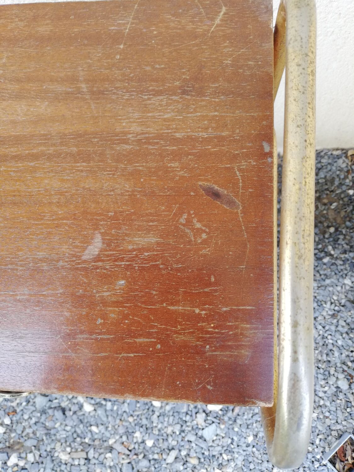 Side table, vintage bedside table