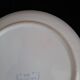 Ancienne assiette plate faïence hb quimper peint main décor floral
