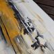 Tableau peinture abstraite "audace"