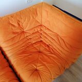 Togo set: 2 seater sofa, 2 corner sits and 1 pouf
