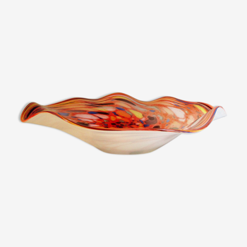 Colorful opaline bowl