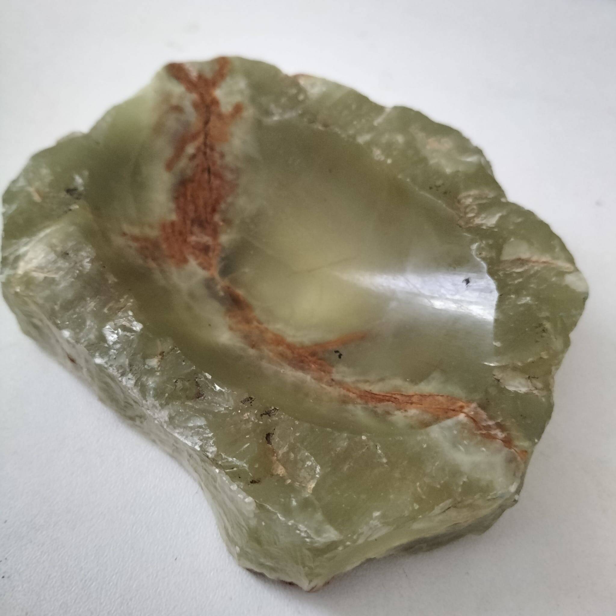 Cendrier brutaliste onyx
