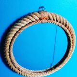 Vintage rope mirror