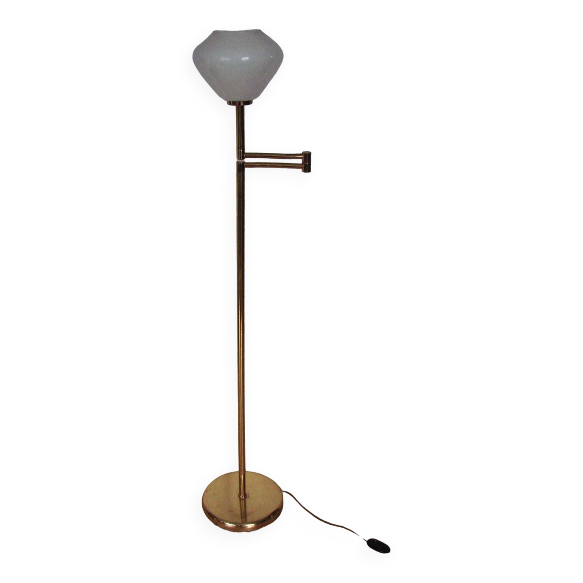 Brass floor lamp , 1970s.